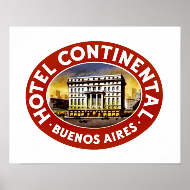 Hotel Continental Buenos Aires Poster (Framsidan)