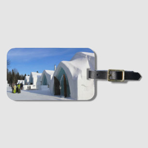 Hotel de Glace, Quebec, Kanada Bagagebricka