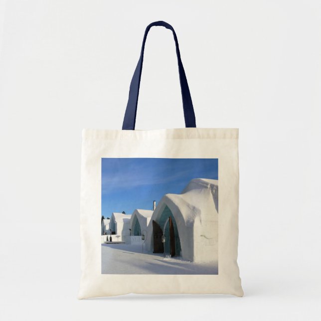 Hotel de Glace, Quebec, Kanada Tygkasse (Framsidan)
