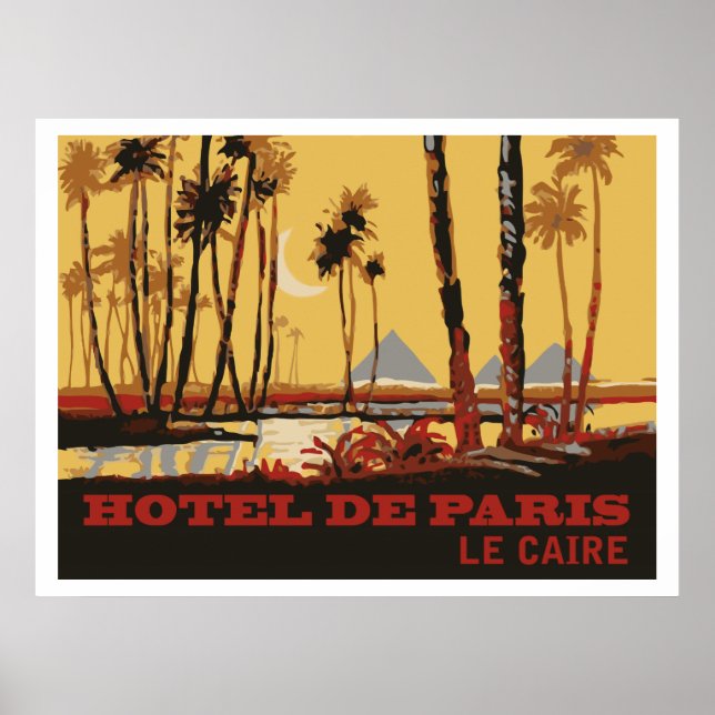 Hotel de Paris (Le Caire) Poster (Framsidan)