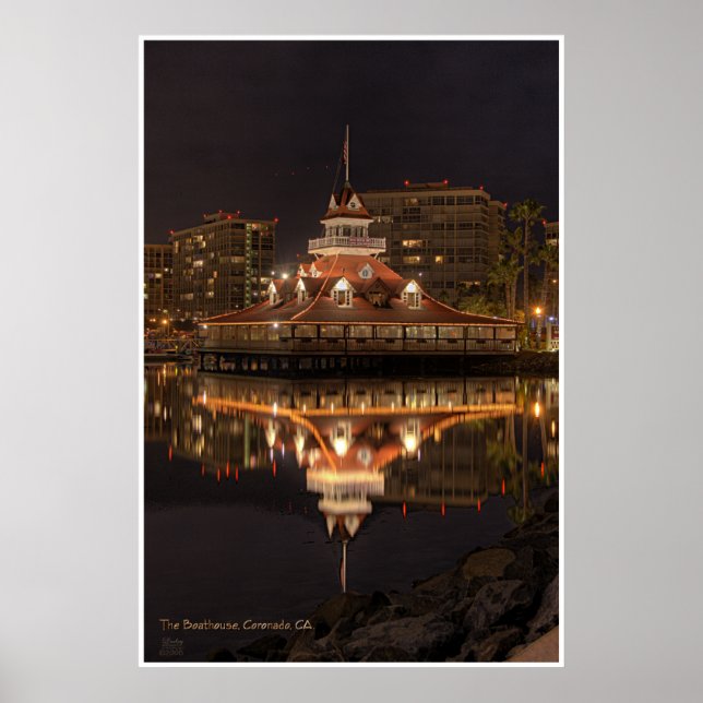 Hotel Del Boathouse Poster (Framsidan)