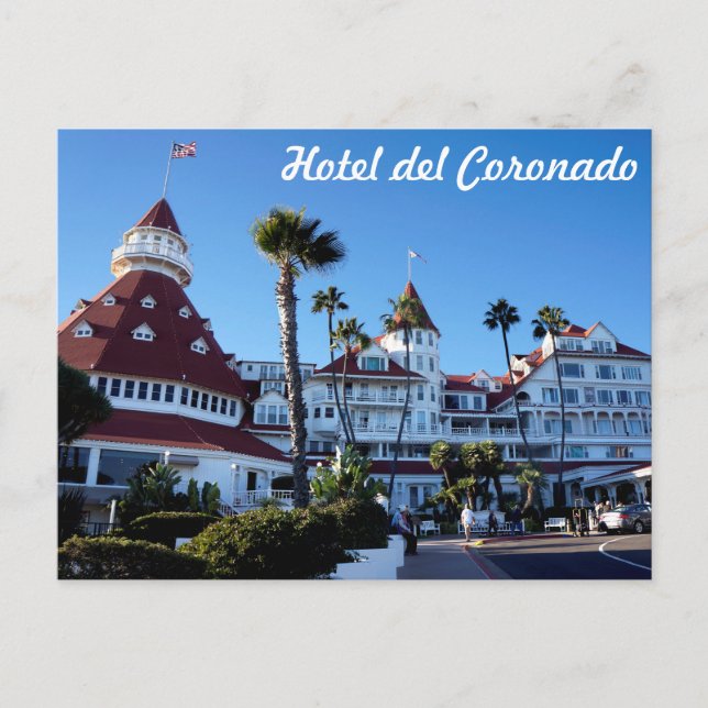 Hotel del Coronado-postkort Vykort (Framsida)