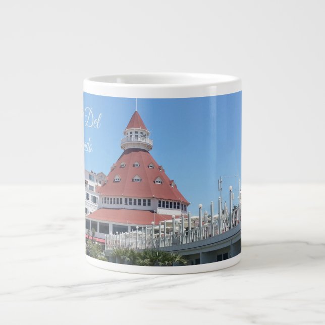 Hotel Del Coronado Speciale Mugg Jumbo Mugg (Framsidan)