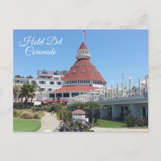 Hotel Del Coronado vycard Vykort