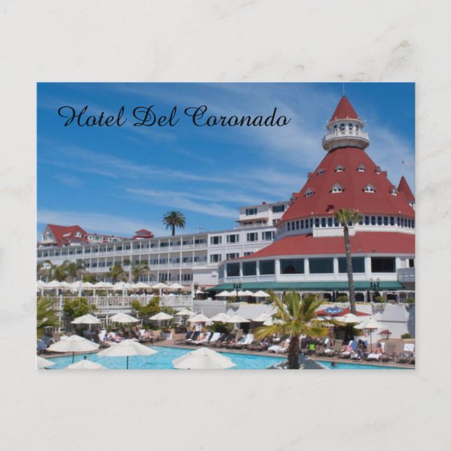Hotel Del Coronado Vykort (Framsida)