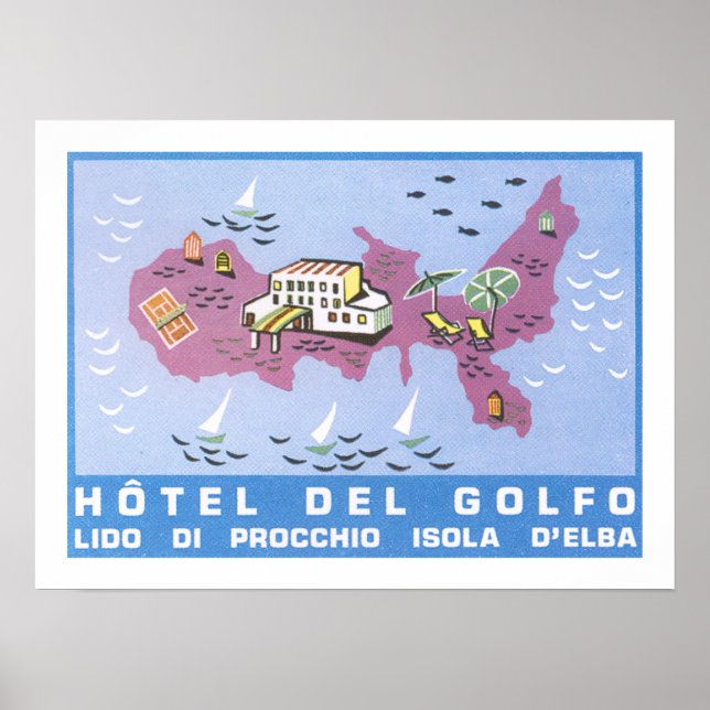 Hotel Del Golfo Poster (Framsidan)
