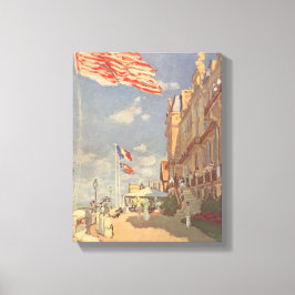 Hotel Des Roches Noires I Trouville - Claude Mone Canvastryck