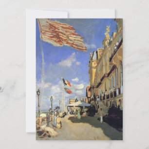 Hotel des Roches Noires, Trouville av Claude Monet Inbjudningar