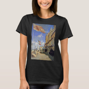Hotel des Roches Noires, Trouville av Claude Monet T Shirt