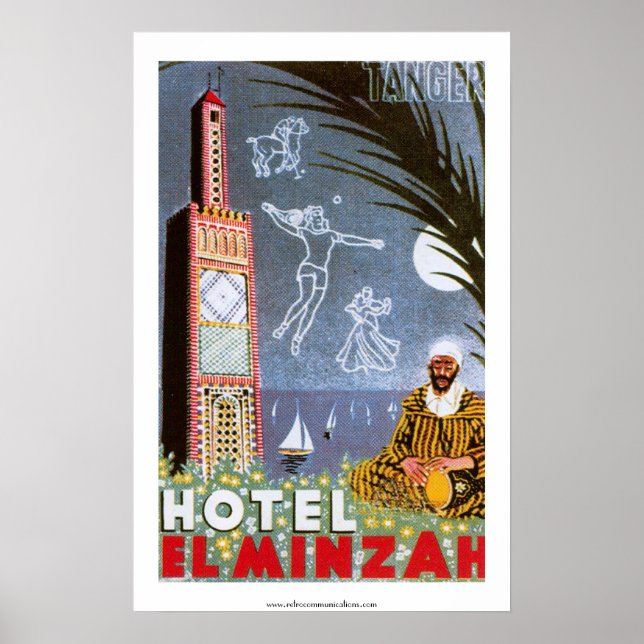 Hotel El Minzah Poster (Framsidan)