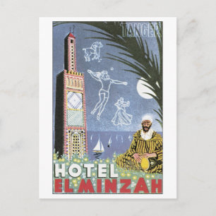 Hotel El Minzah, Tangier Vykort
