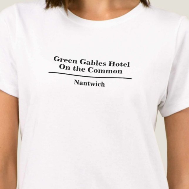 Hotel eller Restaurant Namn T-Shirt (Skapare uppladdad)