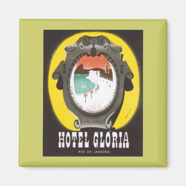 Hotel Gloria Magnet (Framsidan)