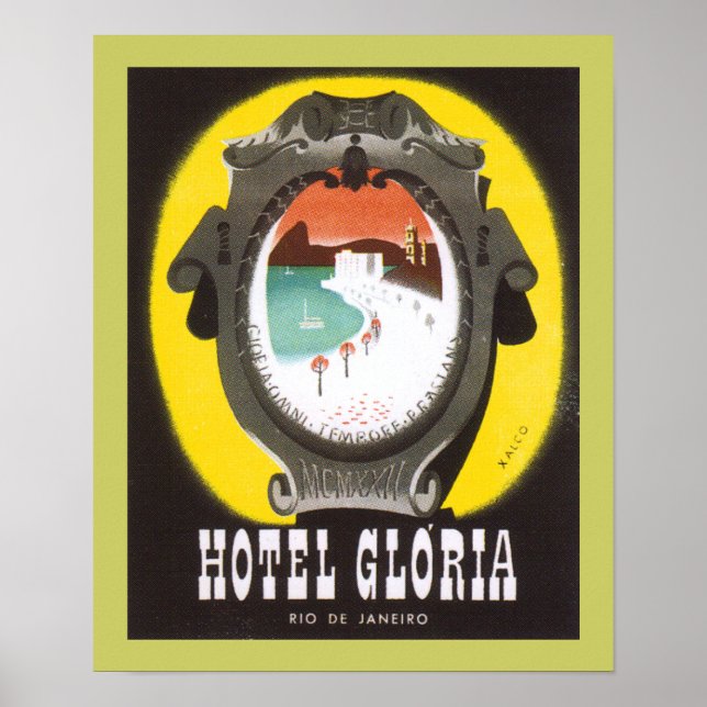 Hotel Gloria Rio de Janeiro (canvas) Poster (Framsidan)