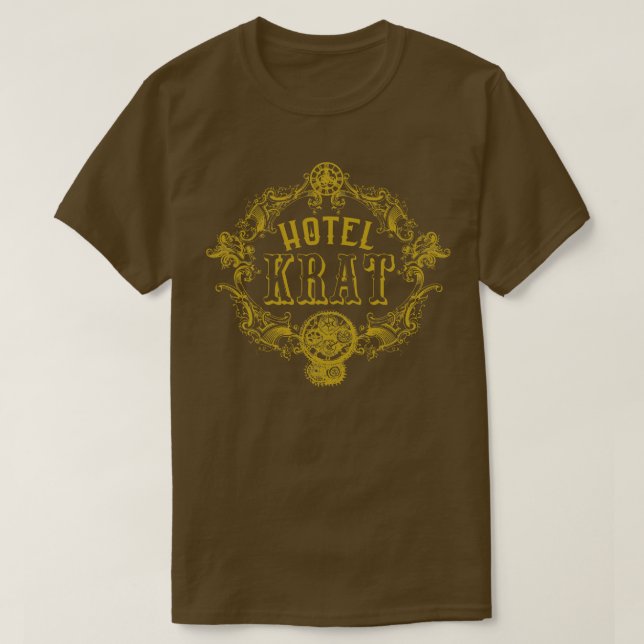 Hotel Krat T Shirt (Design framsida)