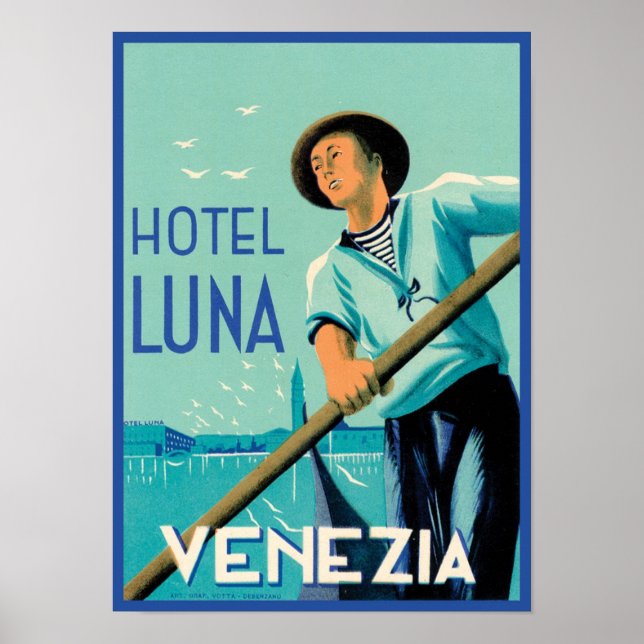 Hotel Luna Venezia Poster (Framsidan)
