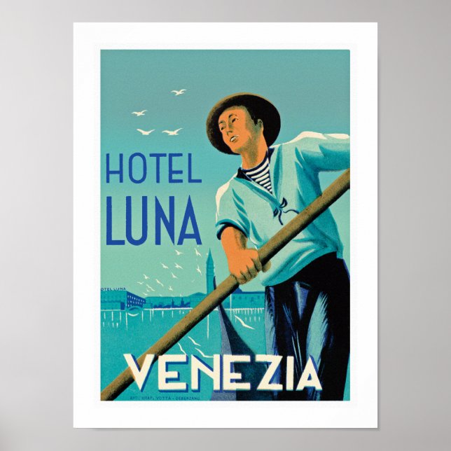 Hotel Luna Venezia Poster (Framsidan)