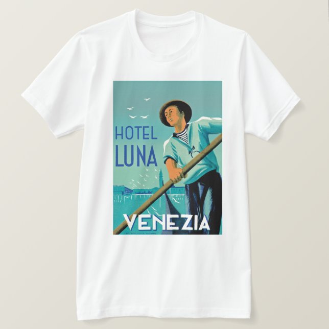 Hotel Luna Venezia T Shirt (Design framsida)