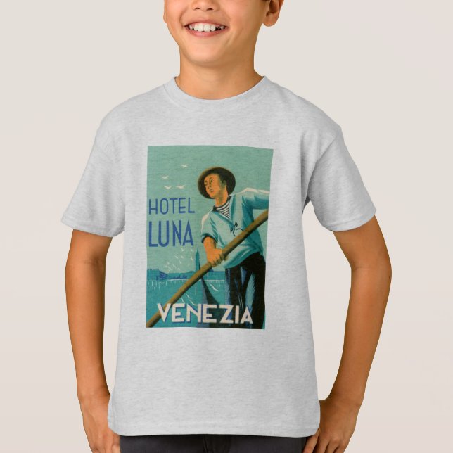 Hotel Luna Venezia Tee Shirt (Framsida)