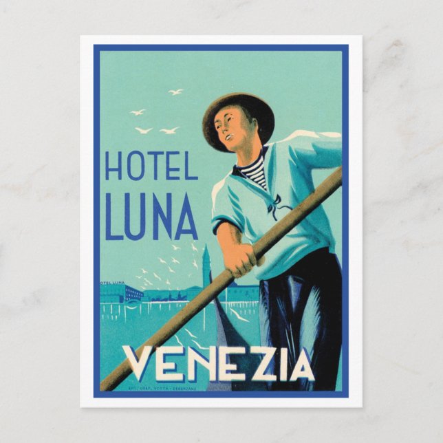 Hotel Luna Venezia Vykort (Framsida)