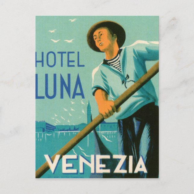 Hotel Luna Venezia Vykort (Framsida)