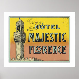 Hotel Majestic Florence (gräns) Poster