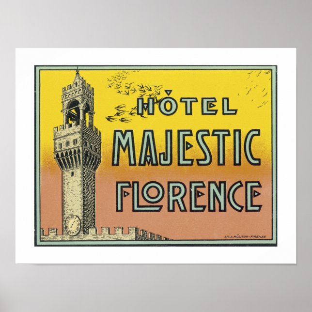 Hotel Majestic Florence (gräns) Poster (Framsidan)