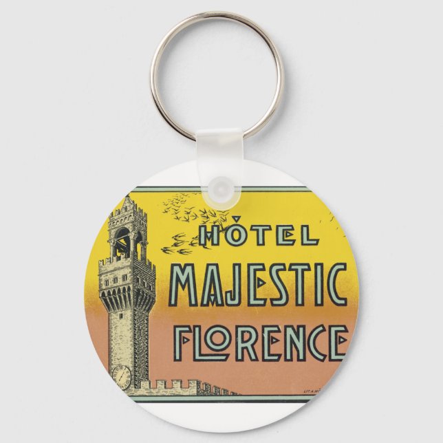 Hotel Majestic Florence Nyckelring (Framsida)