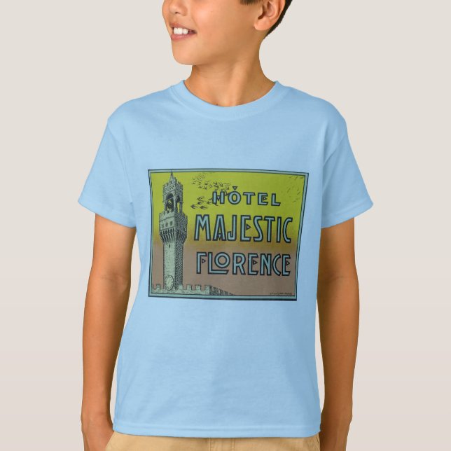 Hotel Majestic Florence T-shirt (Framsida)