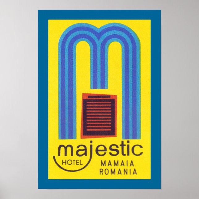 Hotel Majestic: Mamaia, Rumänien Poster (Framsidan)