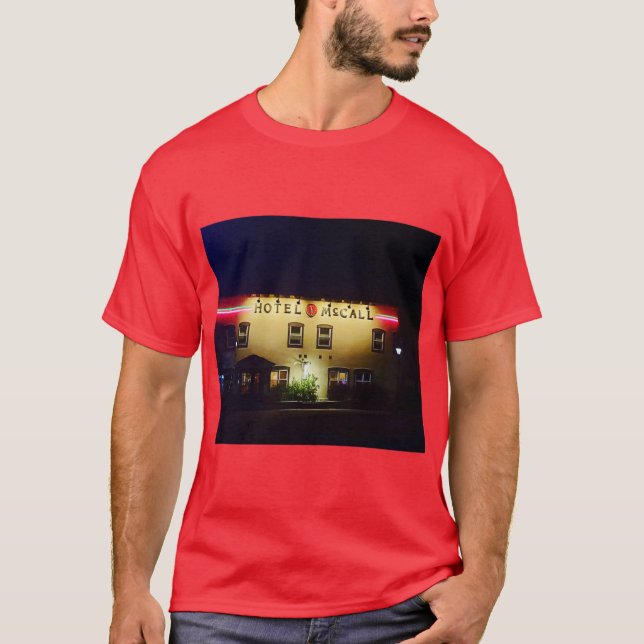 Hotel Mcall Aglow T Shirt (Framsida)