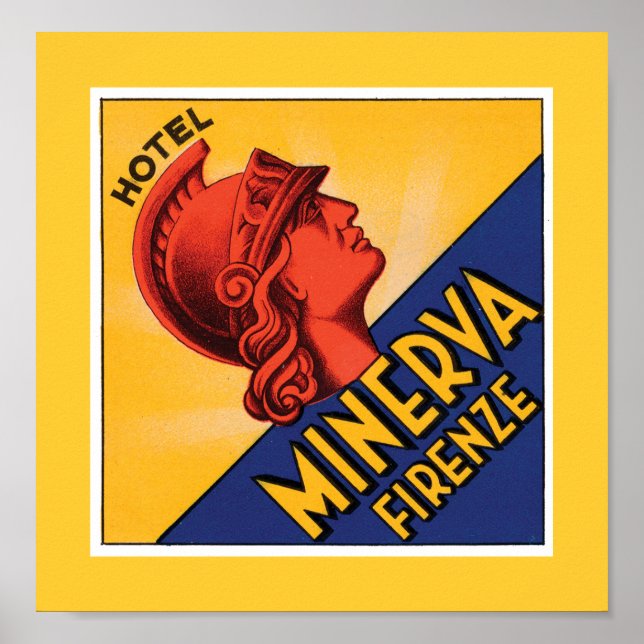 Hotel Minerva Firenze Poster (Framsidan)