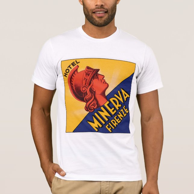 Hotel Minerva Firenze Tee Shirt (Framsida)