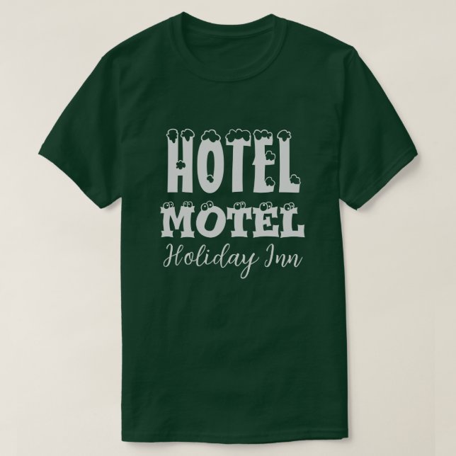 Hotel Motel Helgdag Inn. Sugarhill Gang. Rappare T Shirt (Design framsida)
