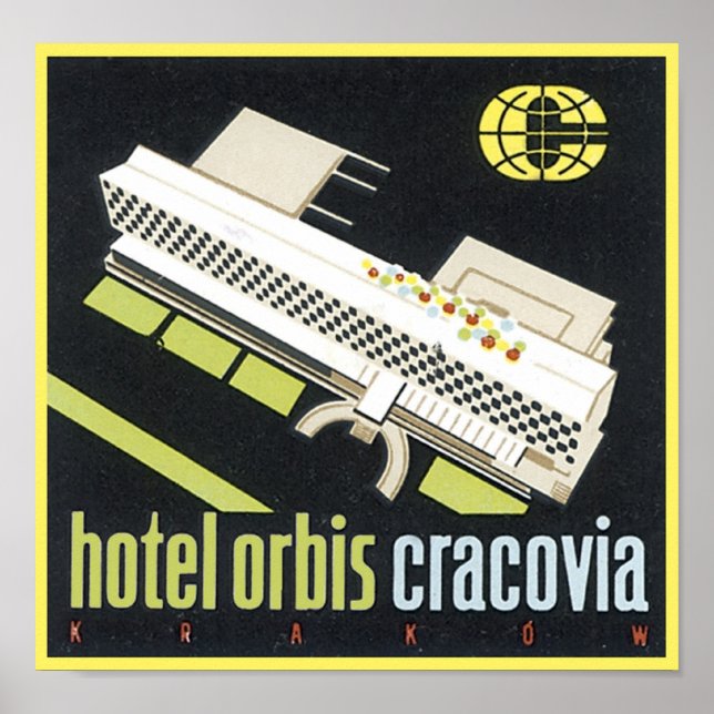 Hotel Orbis Cracovia Poster (Framsidan)