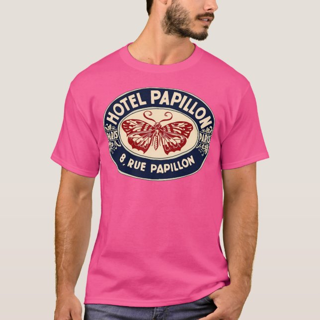 Hotel Papillon T Shirt (Framsida)