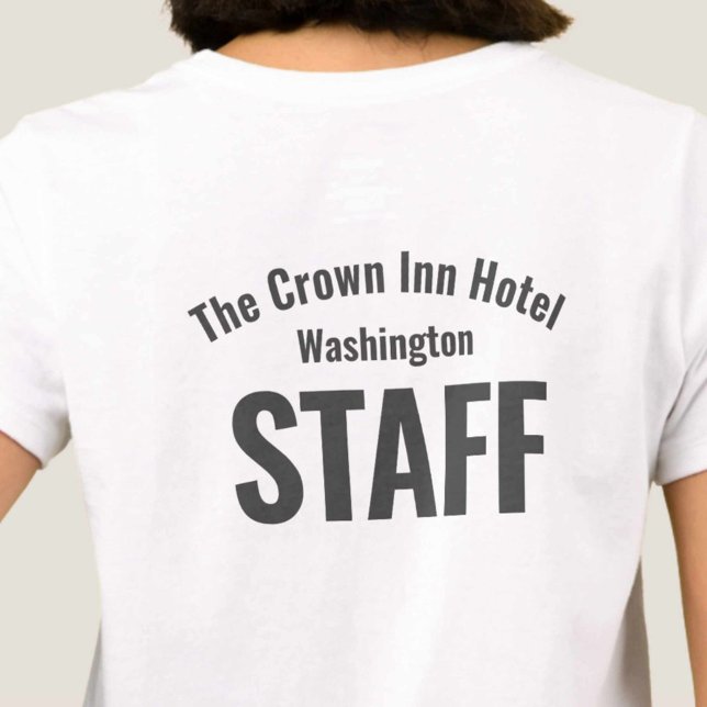 Hotel Personal Uniform T-Shirt (Skapare uppladdad)