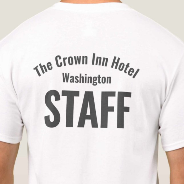 Hotel Personal Uniform T-Shirt (Skapare uppladdad)