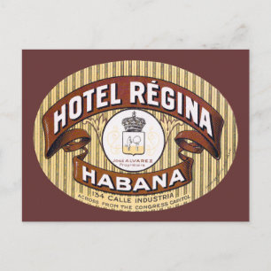Hotel Regina Habana Kuba Vykort