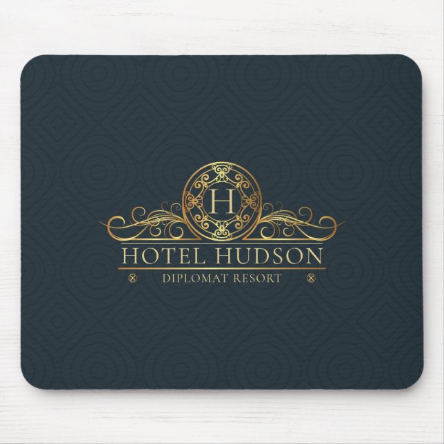 Hotel Resort Branding Luxury Monogrammed Musmatta (Framsidan)