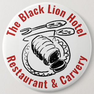 Hotel Restaurant eller Carvery Button Badge Knapp