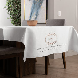Hotel Restaurant Logotyp Namn Bon Appetite White