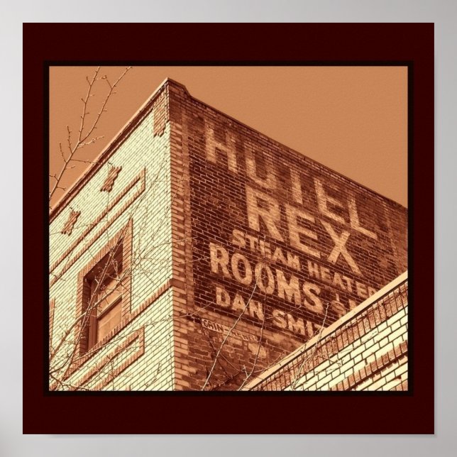 Hotel Rex Poster (Framsidan)