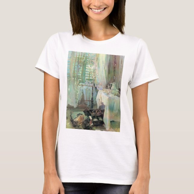 Hotel Room av John Singer Sargent Tee Shirt (Framsida)