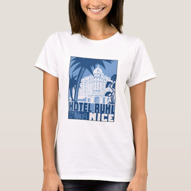 Hotel Ruhl Nice Tee Shirt (Framsida)