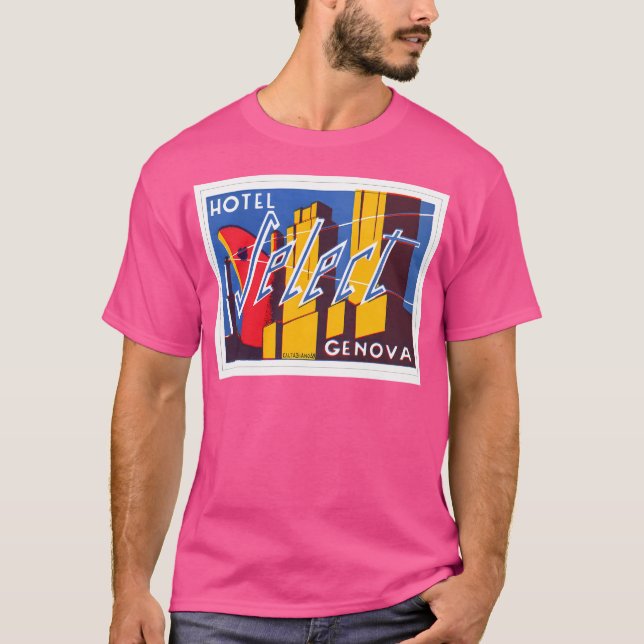 Hotel Select Genova T Shirt (Framsida)