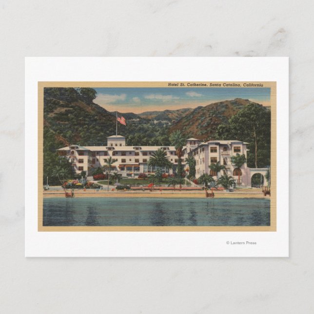 Hotel St. Catherine i Santa Catalina, Kalifornien Vykort (Framsida)