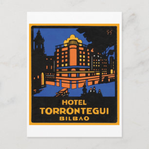 Hotel Torrontegui Bilbao Vykort
