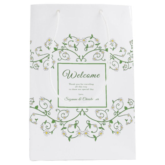 Hotel Welcome Bag Blommigt Vine Heart (Framsidan)