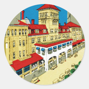 Hotel Windsor Jacksonville Runt Klistermärke